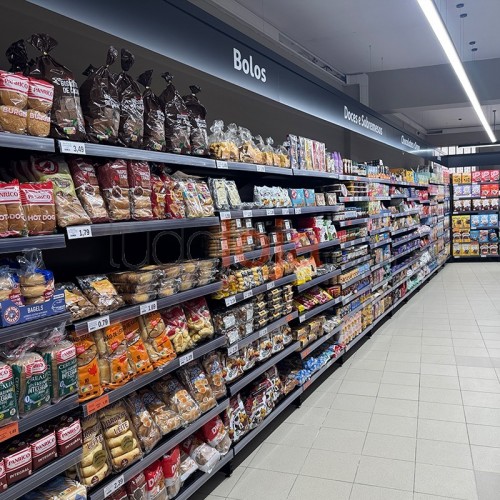 Expositor para Loja Alimentar e Supermercado