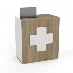 Balcão JA13 1038x600x900 para Farmácia