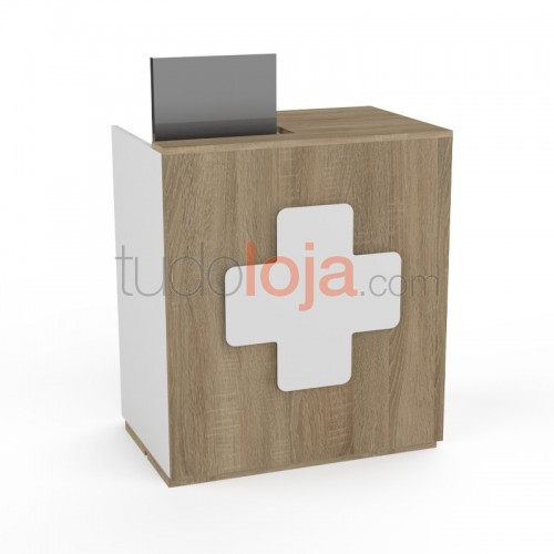 Balcão JA13 1038x600x900 para Farmácia