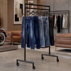 Charriot Desmontável H1520xL1000 - Loja de Roupa e Têxteis