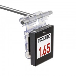 Suporte Etiqueta Eletrônica para Ganchos