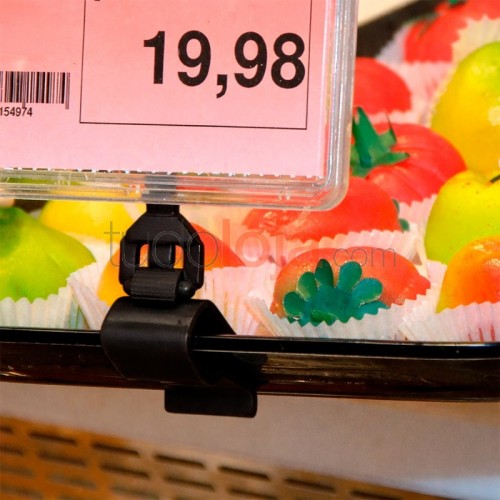 Pinça para "Sistema Clip" E1-12 mm - Preto