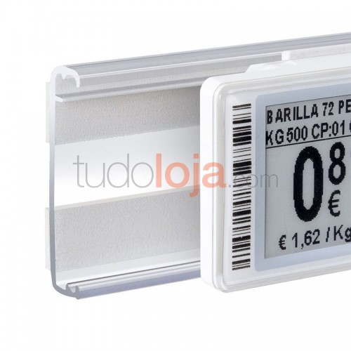 Perfil porta-preço Adesivo para etiqueta eletrónica PRICER