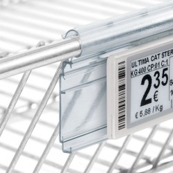 Perfil para Arame Ø9 para etiqueta eletrónica PRICER