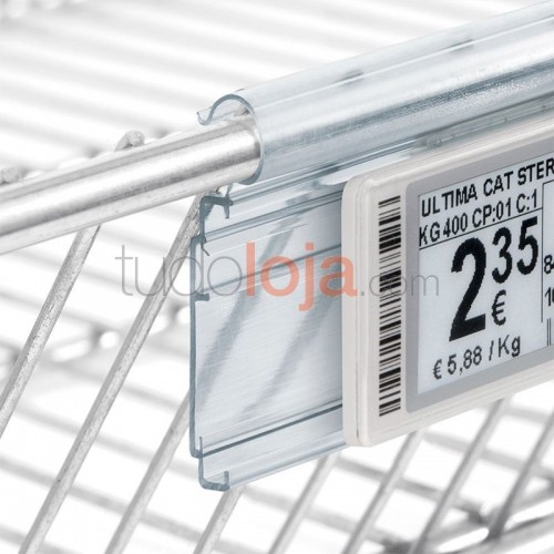 Perfil para Arame Ø9 para etiqueta eletrónica PRICER