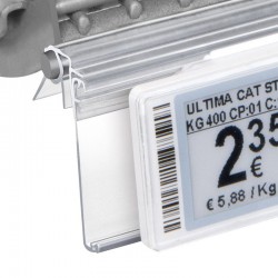 Perfil para Arame Ø6 para etiqueta eletrónica PRICER