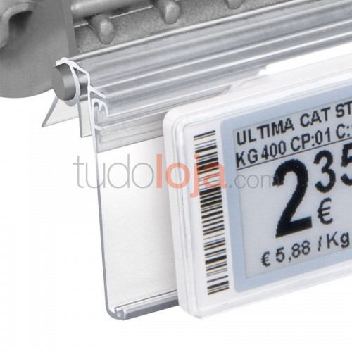 Perfil para Arame Ø6 para etiqueta eletrónica PRICER