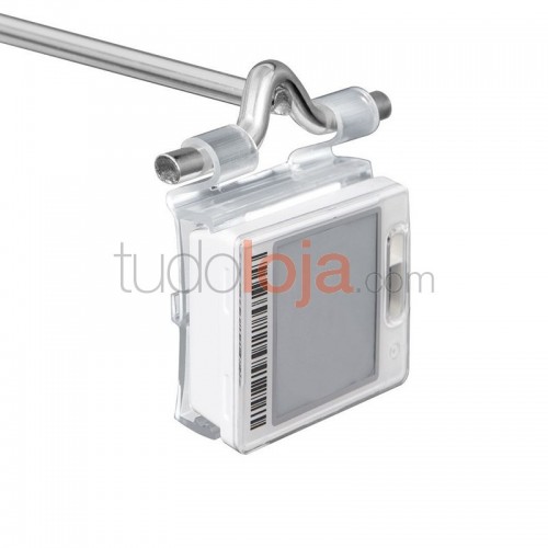 Suporte Etiqueta Eletronica Pricer para Ganchos