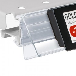 Perfil porta-preço para etiqueta eletrónica Solum Newton