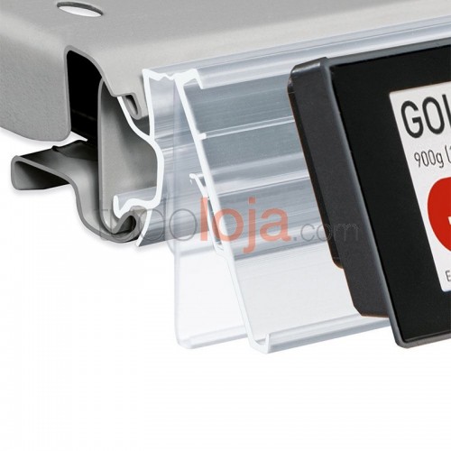 Perfil porta-preço Intrac para etiqueta eletrónica Solum Newton
