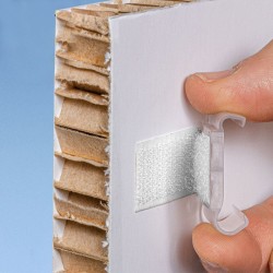 Suporte com velcro para etiqueta eletrónica UNIVERSAL
