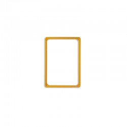 Caixilho A6 Amarelo para Folhetos e Poster de Loja