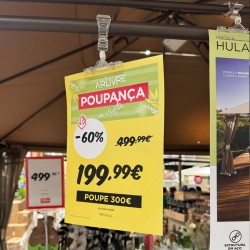 Mola para folhetos de loja