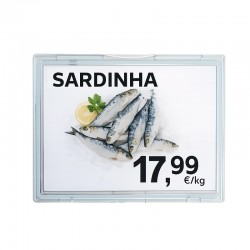 Preçário para Frio e Peixe