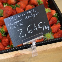 Placa imitação ardósia para Preço de Fruta