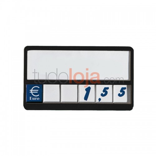 Display com números para Preços