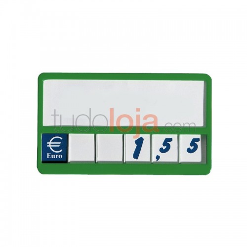 Display com números para Preços
