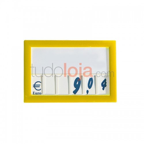 Display com números para Preços
