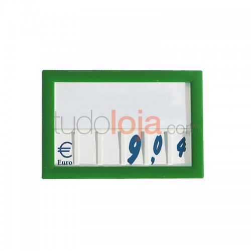 Display com números para Preços