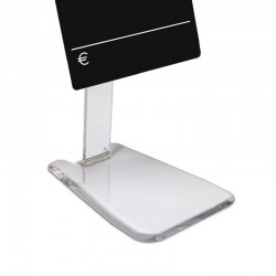 Placa de Preço com Base "Sistema Clip"