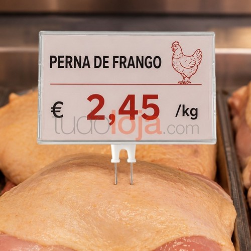 Display preçário para preço talho - carne