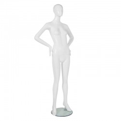 Manequim Senhora Branco para Lojas