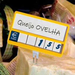 Precário com números para charcutaria