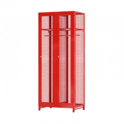 Vestiário de Bombeiros de Rede 2000x550x1000