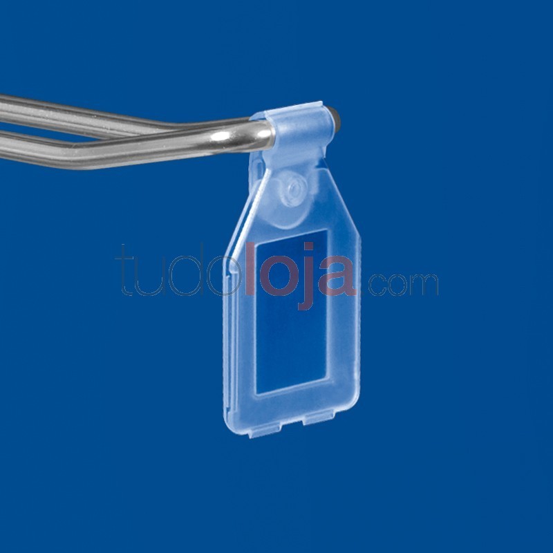 Etiqueta Porta-Preço 38x25 para Gancho Duplo