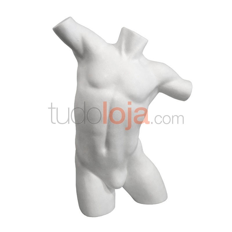 Busto homem de esferovite