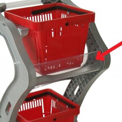 Perfil publicitário para carro supermercado 22L