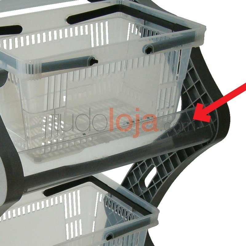 Perfil publicitário para carro supermercado 28L