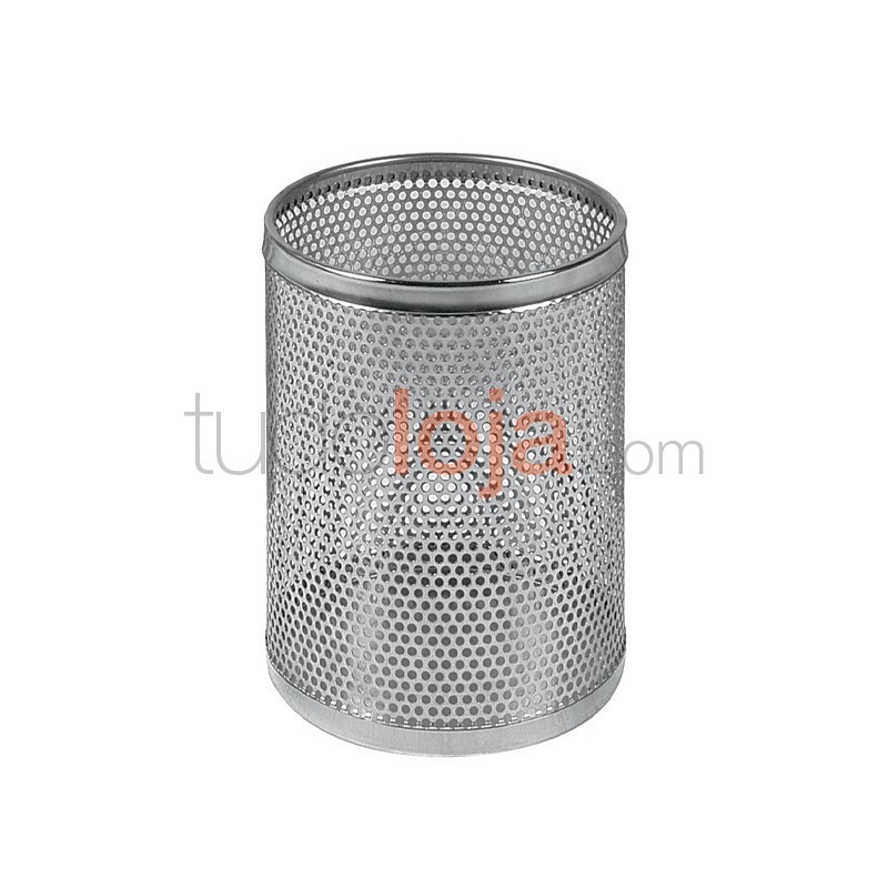 Papeleira em chapa perfurada - 15L