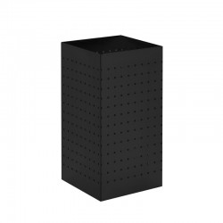 Papeleira quadrada com chapa perfurada - 27L