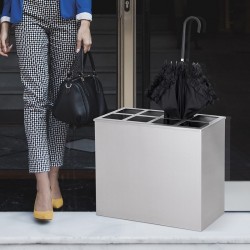Porta guarda-chuvas de inox