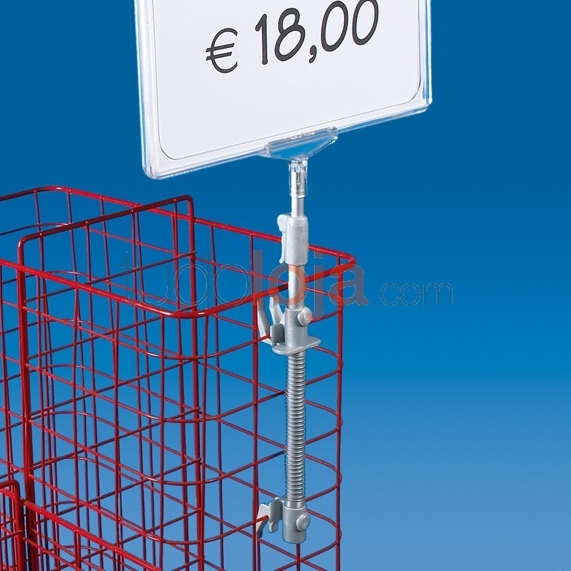 Poster stand (pé de galo) para  Aramados e Contentores de Arame
