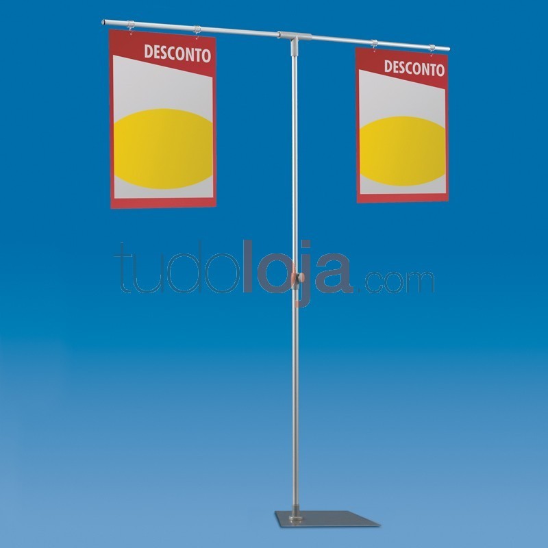 Suporte "Major" Duplo para Poster/Banner H2000-2900